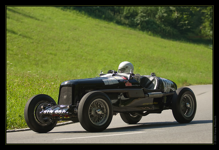 Bergprüfung historischer Sport & Rennwagen in Altbüron 2009