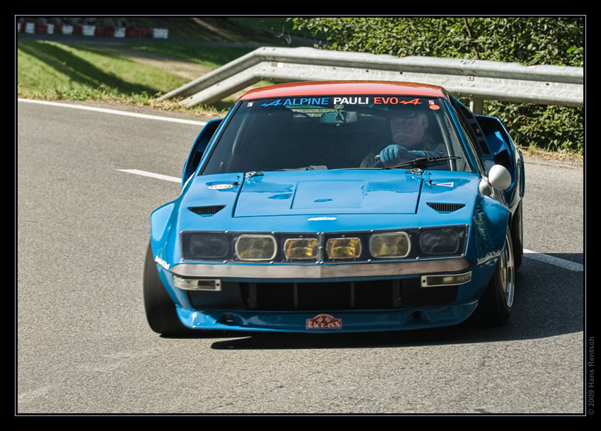 Bergprüfung historischer Sport & Rennwagen in Altbüron 2009