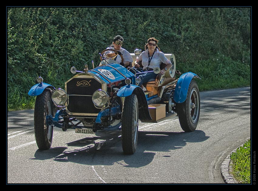 Bergprüfung historischer Sport & Rennwagen in Altbüron 2009