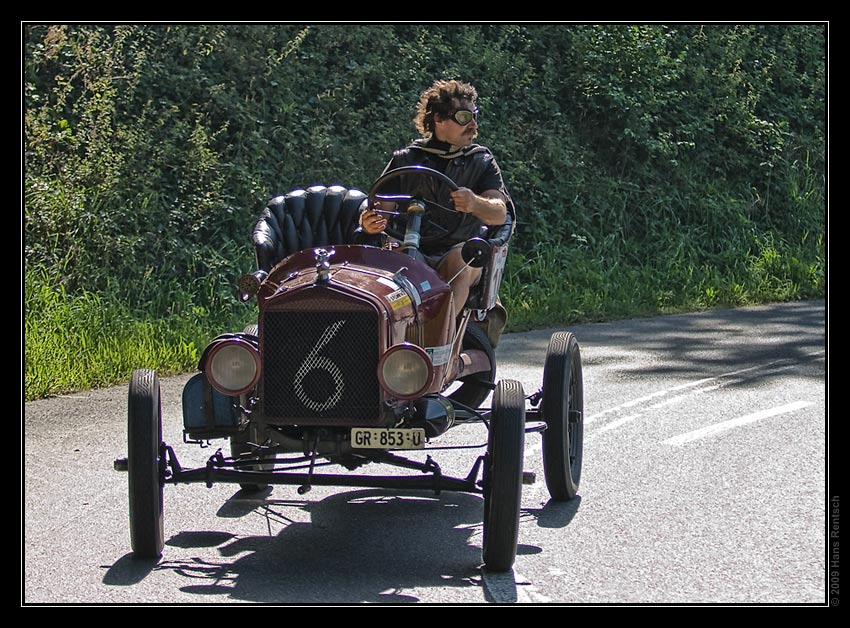 Bergprüfung historischer Sport & Rennwagen in Altbüron 2009