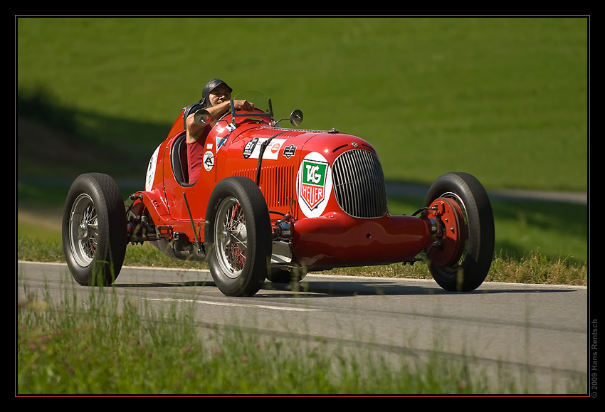 Bergprüfung historischer Sport & Rennwagen in Altbüron 2009