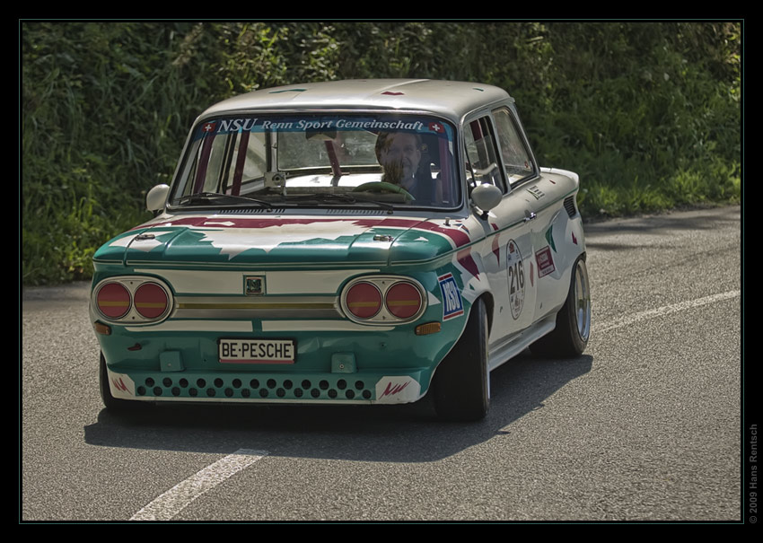 Bergprüfung historischer Sport & Rennwagen in Altbüron 2009