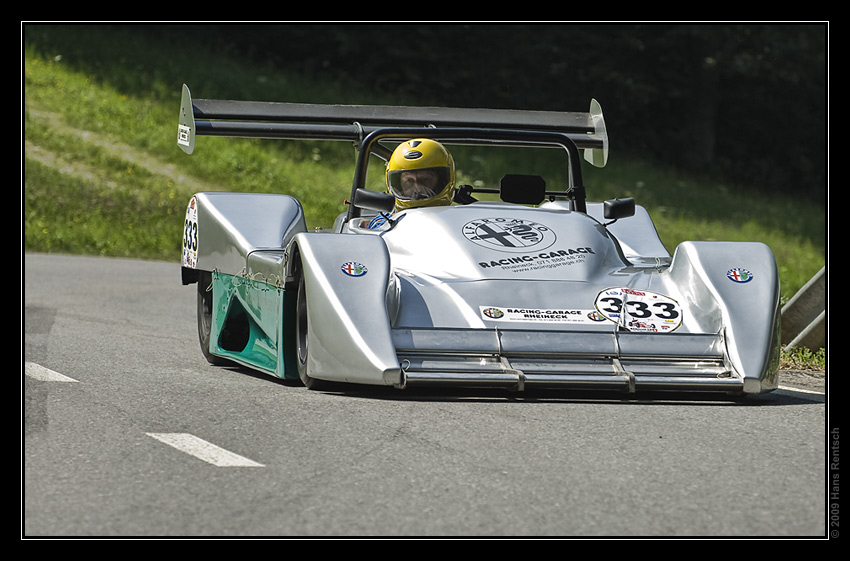 Bergprüfung historischer Sport & Rennwagen in Altbüron 2009