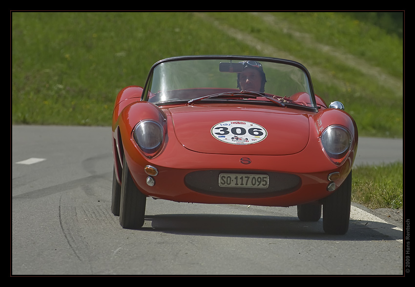 Bergprüfung historischer Sport & Rennwagen in Altbüron 2009