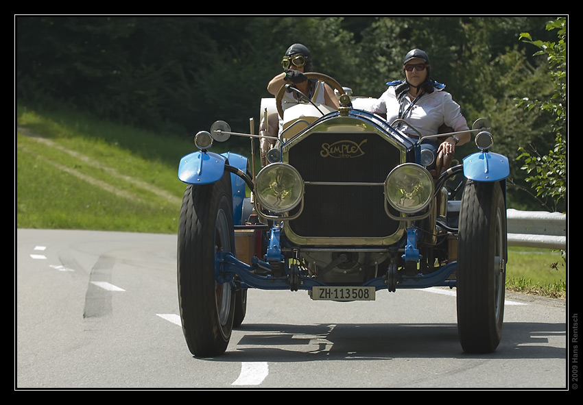 Bergprüfung historischer Sport & Rennwagen in Altbüron 2009