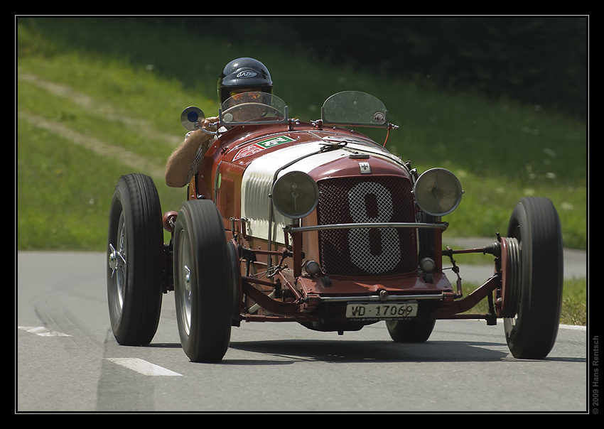 Bergprüfung historischer Sport & Rennwagen in Altbüron 2009