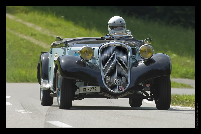 Bergprüfung historischer Sport & Rennwagen in Altbüron 2009