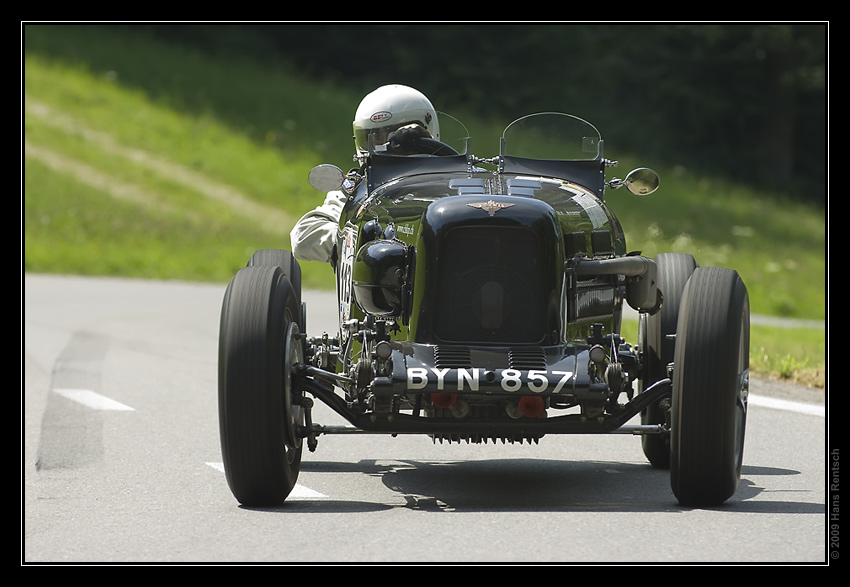 Bergprüfung historischer Sport & Rennwagen in Altbüron 2009