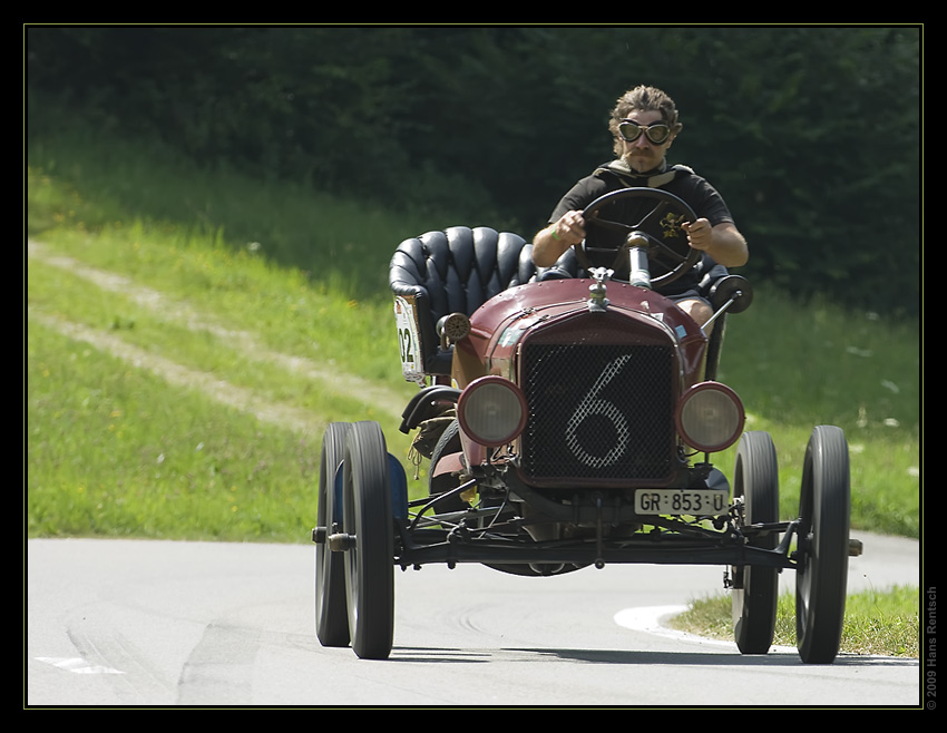 Bergprüfung historischer Sport & Rennwagen in Altbüron 2009