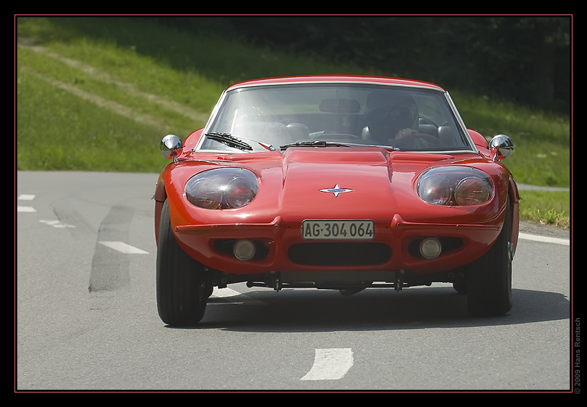 Bergprüfung historischer Sport & Rennwagen in Altbüron 2009