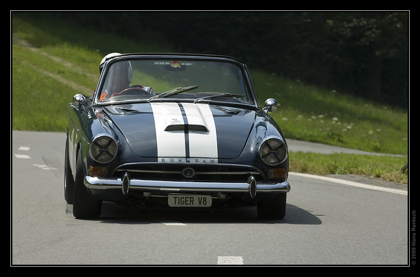 Bergprüfung historischer Sport & Rennwagen in Altbüron 2009