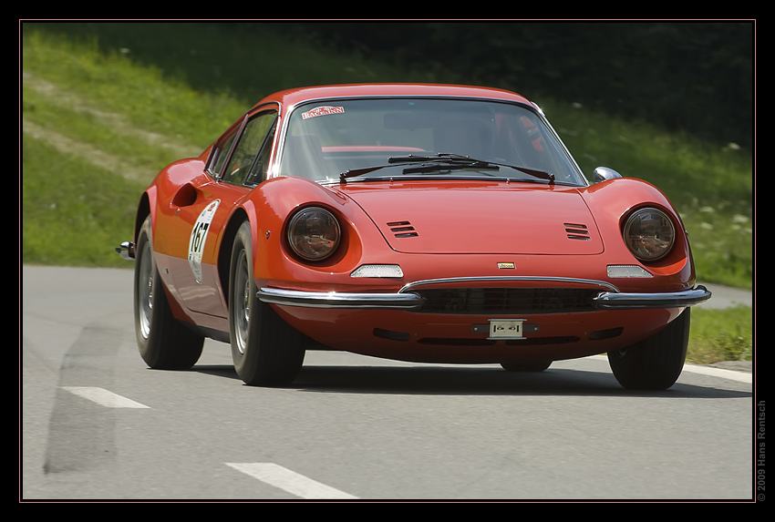 Bergprüfung historischer Sport & Rennwagen in Altbüron 2009