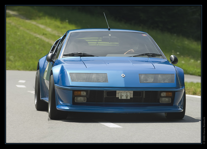 Bergprüfung historischer Sport & Rennwagen in Altbüron 2009