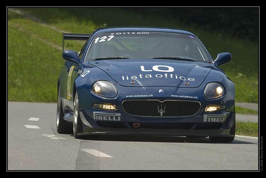 Bergprüfung historischer Sport & Rennwagen in Altbüron 2009