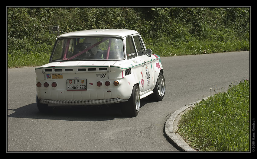 Bergprüfung historischer Sport & Rennwagen in Altbüron 2009