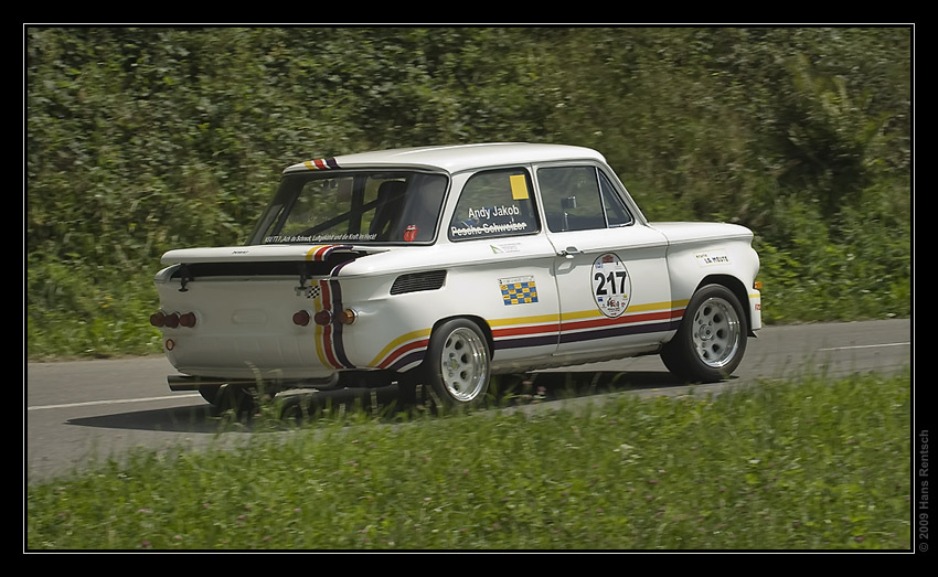 Bergprüfung historischer Sport & Rennwagen in Altbüron 2009