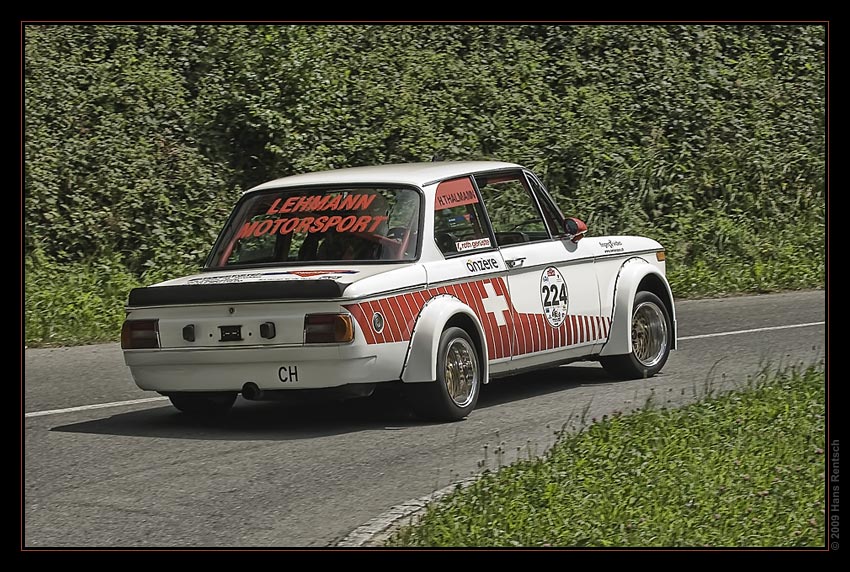 Bergprüfung historischer Sport & Rennwagen in Altbüron 2009