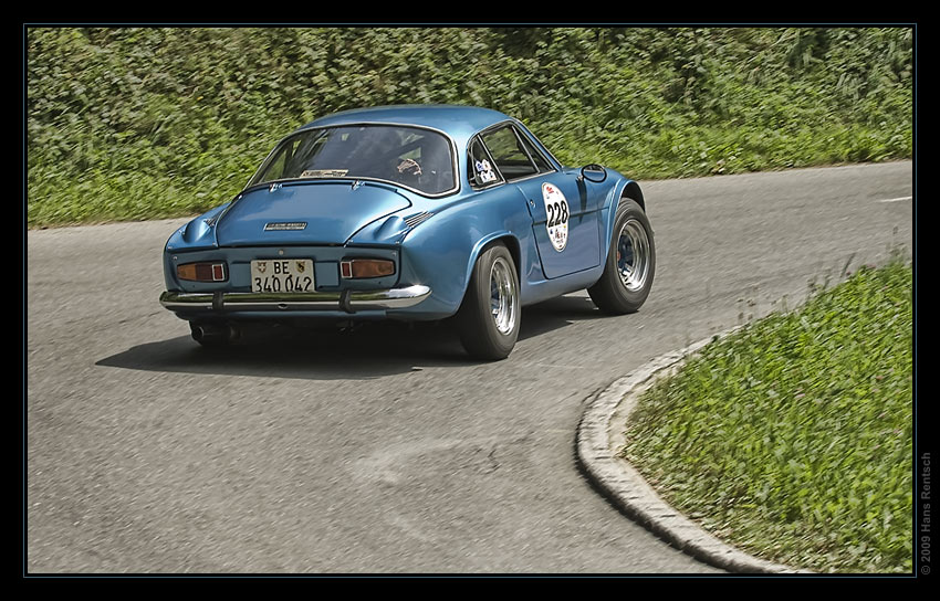 Bergprüfung historischer Sport & Rennwagen in Altbüron 2009