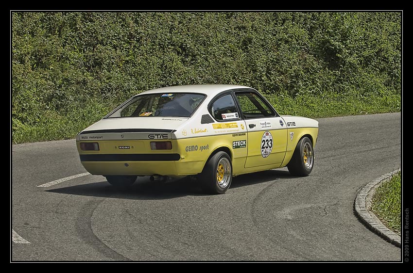 Bergprüfung historischer Sport & Rennwagen in Altbüron 2009