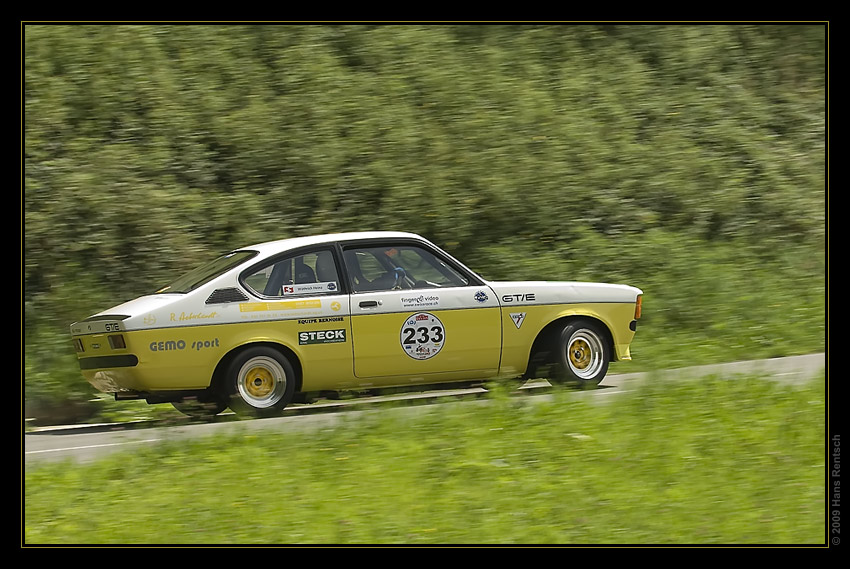 Bergprüfung historischer Sport & Rennwagen in Altbüron 2009