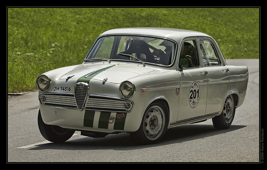 Bergprüfung historischer Sport & Rennwagen in Altbüron 2009