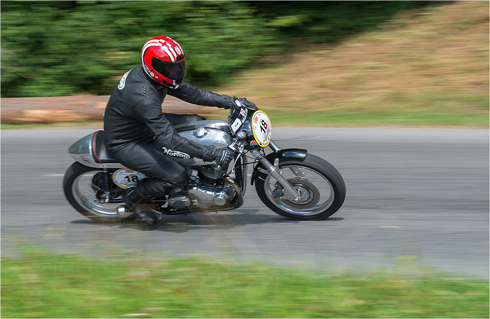 Altbüron Bergprüfung Motorräder 2013  Norton