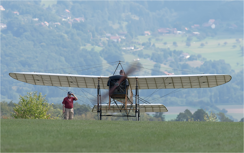 Bleriot XI, Flugschau Dittingen 2013