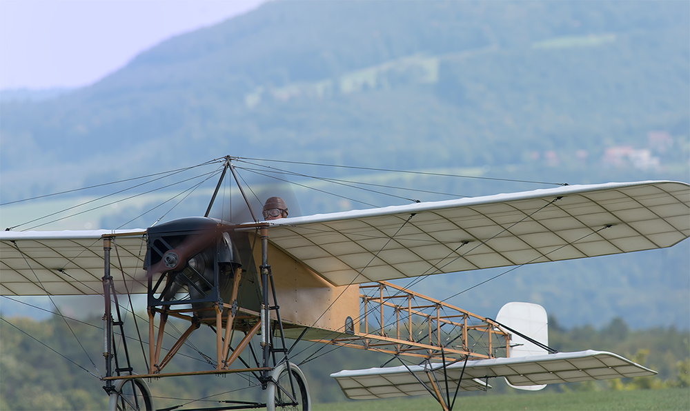 Bleriot XI, Flugschau Dittingen 2013