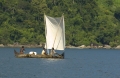 Madagassen mit Ihren "Segelschiffen"